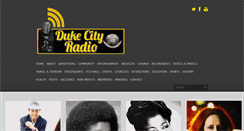 Desktop Screenshot of dukecityradio.com